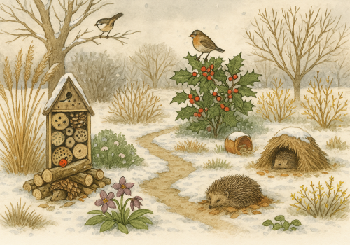 jardin hiver